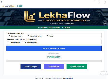 LekhaFlow Dashboard